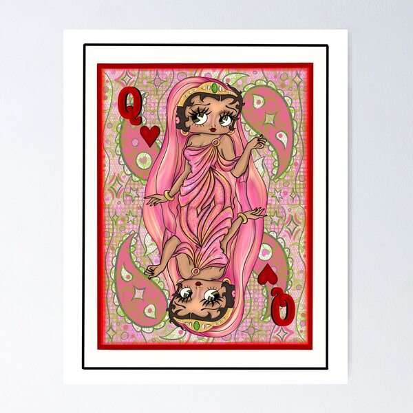 Item preview, Copy of Betty Boop Queen of Hearts - Pink designed and sold by The Beauty Brainery.