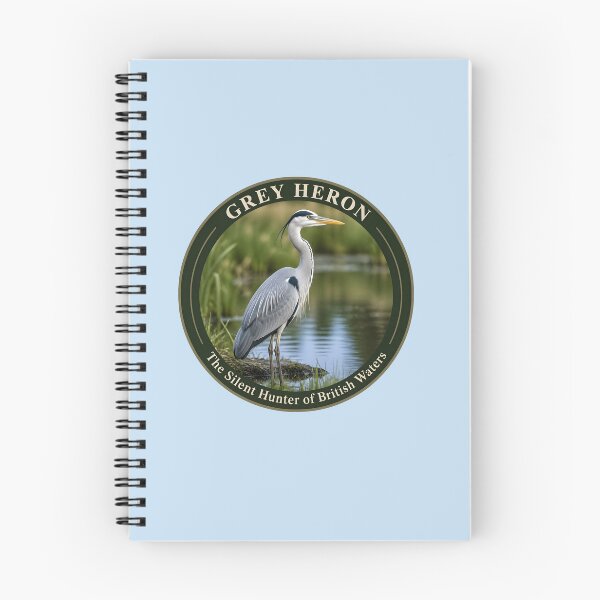 Item preview, GREY HERON     – The Silent Hunter of British Waters designed and sold by The Digital Compass.