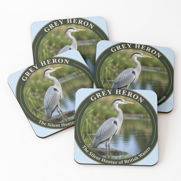Item preview, GREY HERON     – The Silent Hunter of British Waters designed and sold by The Digital Compass.
