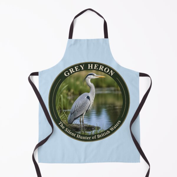 Item preview, GREY HERON – The Silent Hunter of British Waters designed and sold by The Digital Compass.