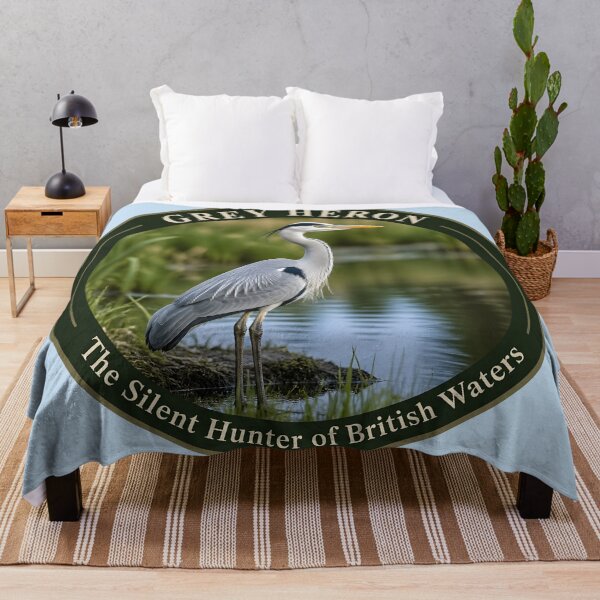 Item preview, GREY HERON     – The Silent Hunter of British Waters designed and sold by The Digital Compass.