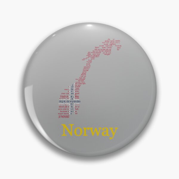 Item preview, Norway Anthem Map & Flag - Ja vi elsker dette landet designed and sold by JR78.