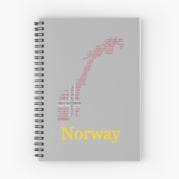 Item preview, Norway Anthem Map & Flag - Ja vi elsker dette landet designed and sold by JR78.