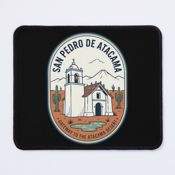 Item preview, San Pedro De Atacama Vintage Travel Emblem designed and sold by k3rstman1.