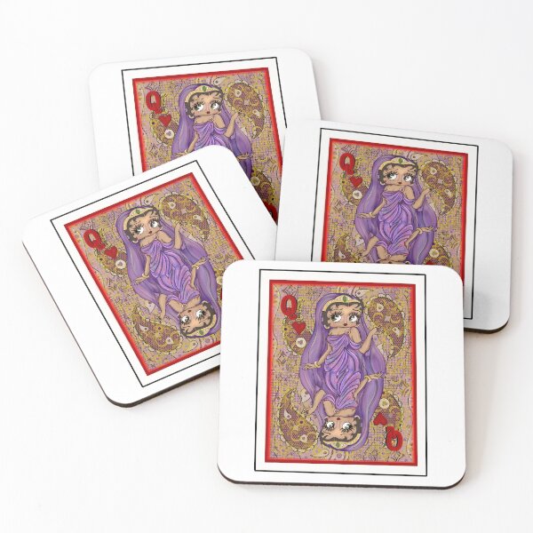 Item preview, Betty Boop Queen of Hearts -Purple designed and sold by The Beauty Brainery.