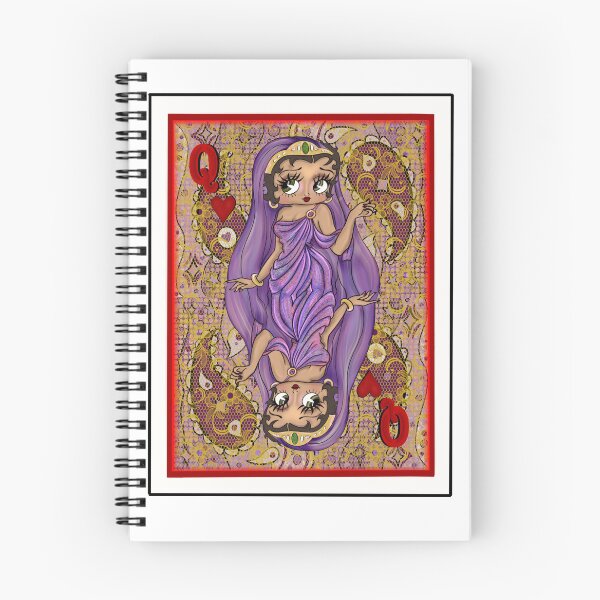 Item preview, Betty Boop Queen of Hearts -Purple designed and sold by The Beauty Brainery.