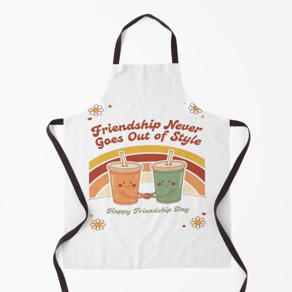 Item preview, Cute Retro "Friendship Never Goes Out of Style" - 70s Vibe designed and sold by InspiredCreatives.