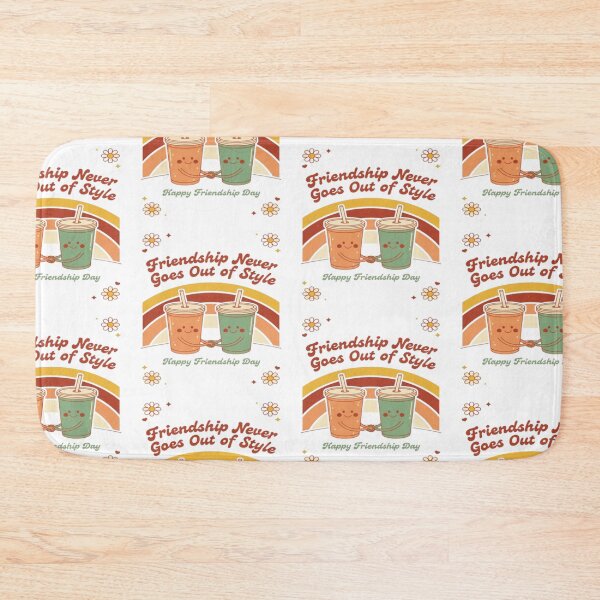Item preview, Cute Retro "Friendship Never Goes Out of Style" - 70s Vibe designed and sold by InspiredCreatives.