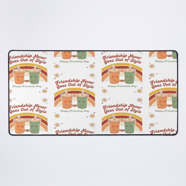 Item preview, Cute Retro "Friendship Never Goes Out of Style" - 70s Vibe designed and sold by InspiredCreatives.