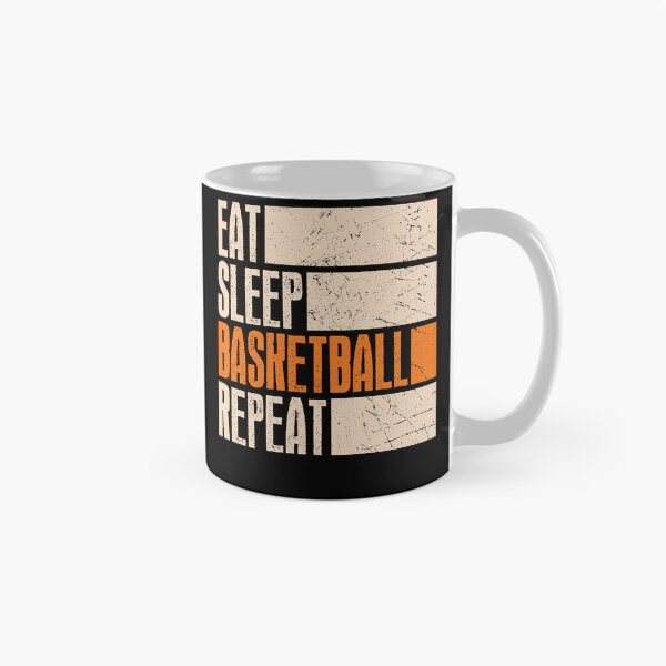 Item preview, Eat Sleep Basketball Repeat Design designed and sold by pintartipuduran.