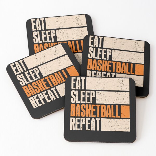 Item preview, Eat Sleep Basketball Repeat Design designed and sold by pintartipuduran.