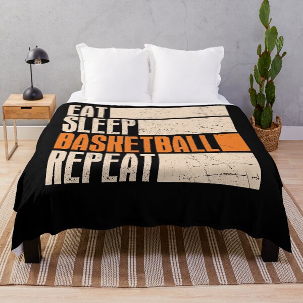 Item preview, Eat Sleep Basketball Repeat Design designed and sold by pintartipuduran.