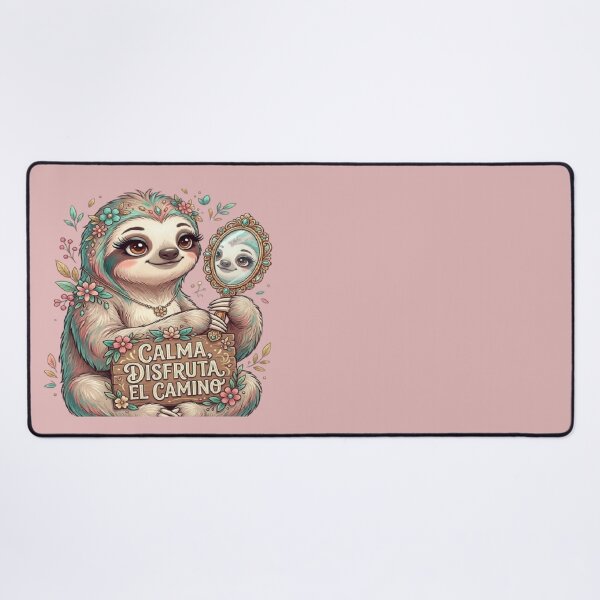 Item preview, cute sloth motivational,calm enjoy the journey designed and sold by XertHardcore.