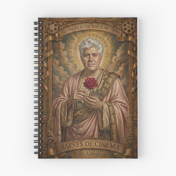 Item preview, Saints of Cinema — Pedro Almodóvar Renaissance Portrait Art Print designed and sold by A Film I Once Saw.