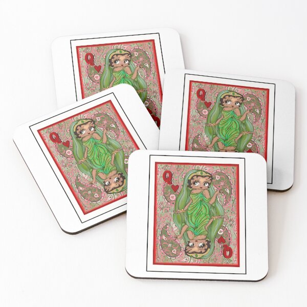 Item preview, Betty Boop Queen of Hearts - Green designed and sold by The Beauty Brainery.