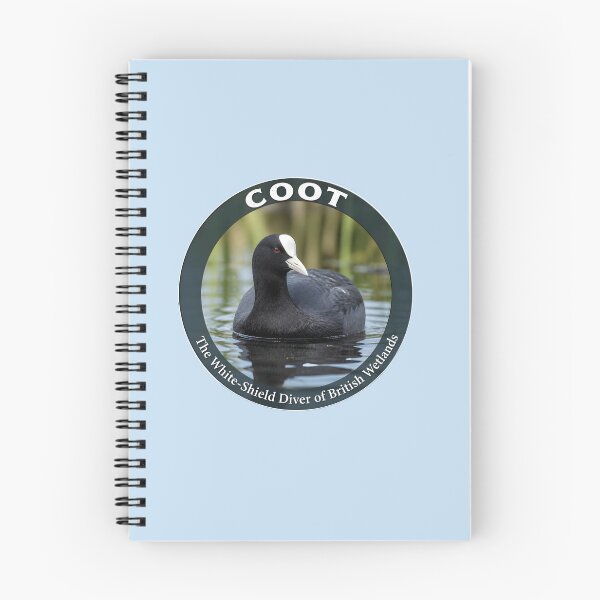 Item preview, COOT    – The White‑Shield Diver of British Wetlands designed and sold by The Digital Compass.