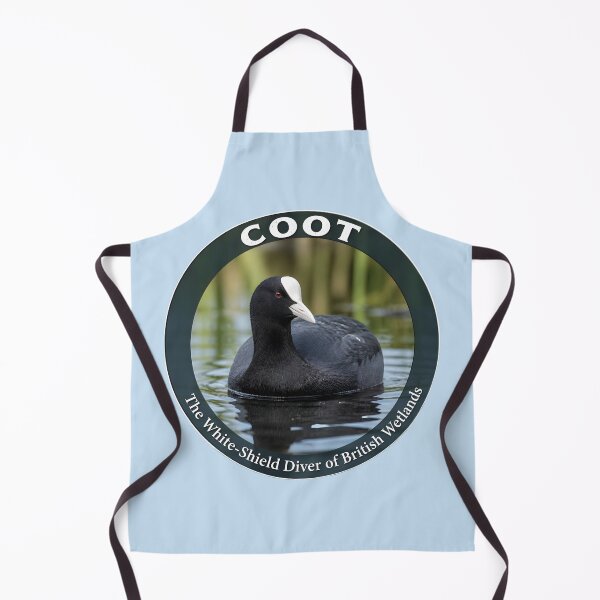 Item preview, COOT – The White‑Shield Diver of British Wetlands designed and sold by The Digital Compass.