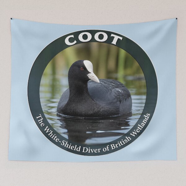 Item preview, COOT    – The White‑Shield Diver of British Wetlands designed and sold by The Digital Compass.