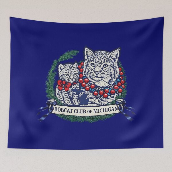 Item preview, Bobcat Club of Michigan | Great Lakes Wildlife Artwork designed and sold by FreshWaterWares.