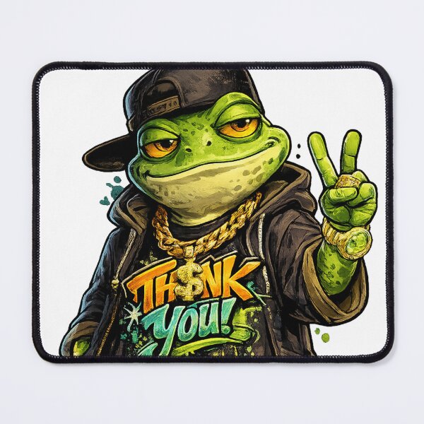 Item preview, hip-hop style frog designed and sold by brasildesigns.