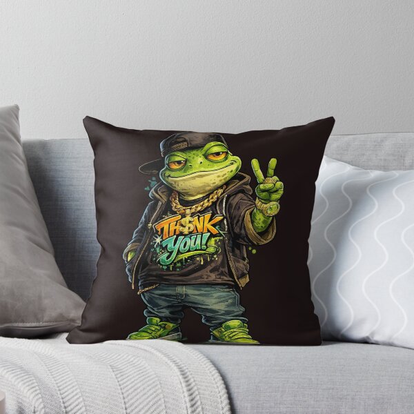 Item preview, hip-hop style frog designed and sold by brasildesigns.