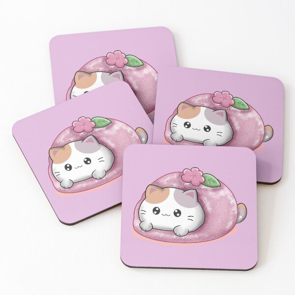 Item preview, Cute Mochi Cat Kawaii designed and sold by Randomnessy.