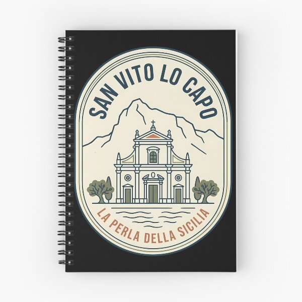 Item preview, San Vito Lo Capo Sicily Vintage Travel Emblem designed and sold by k3rstman1.