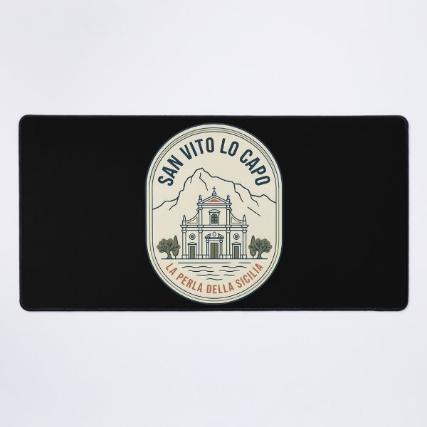 Item preview, San Vito Lo Capo Sicily Vintage Travel Emblem designed and sold by k3rstman1.