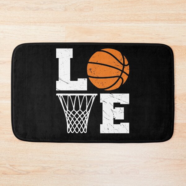 Item preview, Basketball Love Typography designed and sold by pintartipuduran.