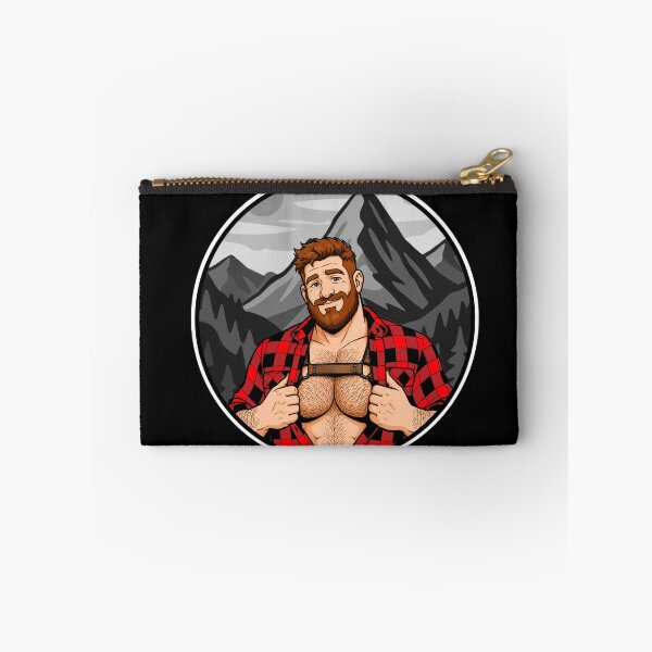 Item preview, Gay Daddy In Mountains| Gay Bear Pride Leather Gift For Gay Bears designed and sold by BrokenLabel.