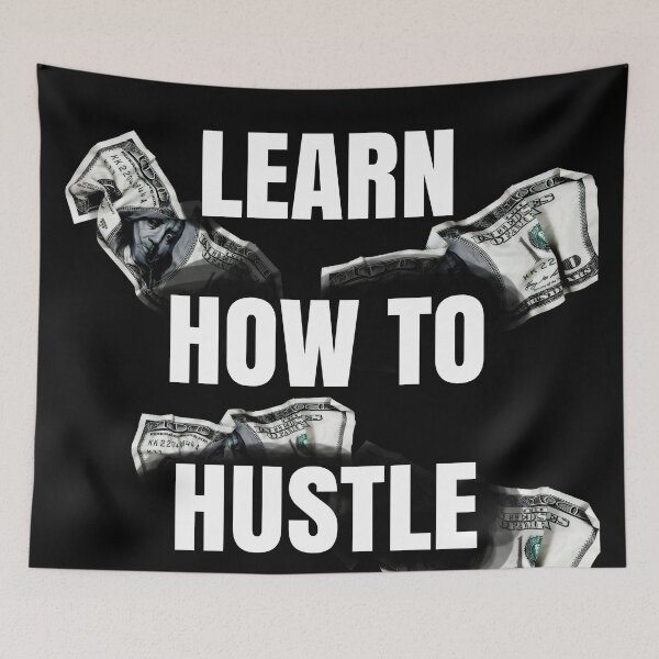 Item preview, Learn How to Hustle designed and sold by RetroPlus.