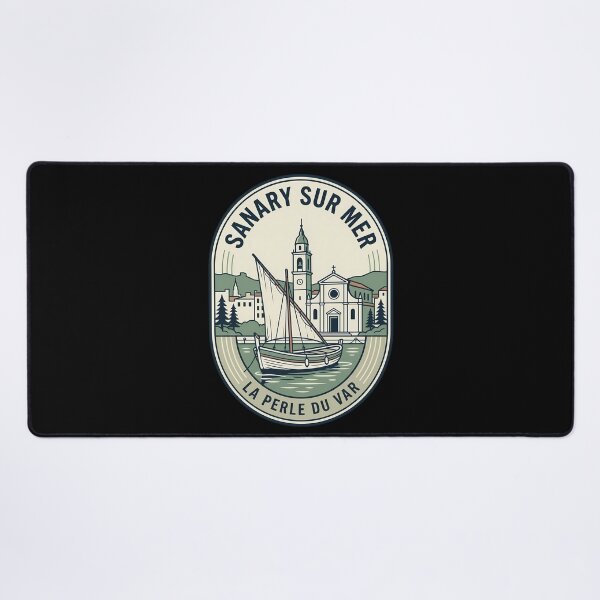 Item preview, Sanary Sur Mer France Vintage Travel Emblem designed and sold by k3rstman1.