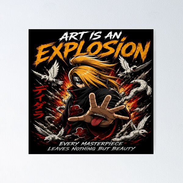 Item preview, Art is an Explosion | Every Masterpiece Leaves Nothing But Beauty-Aesthetic Design designed and sold by TTdesigns123.