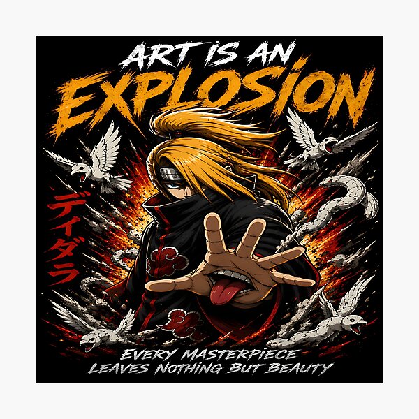 Item preview, Art is an Explosion | Every Masterpiece Leaves Nothing But Beauty-Aesthetic Design designed and sold by TTdesigns123.