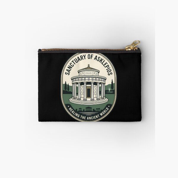 Item preview, Ancient Greek Sanctuary of Asklepios Vintage Travel Emblem designed and sold by k3rstman1.