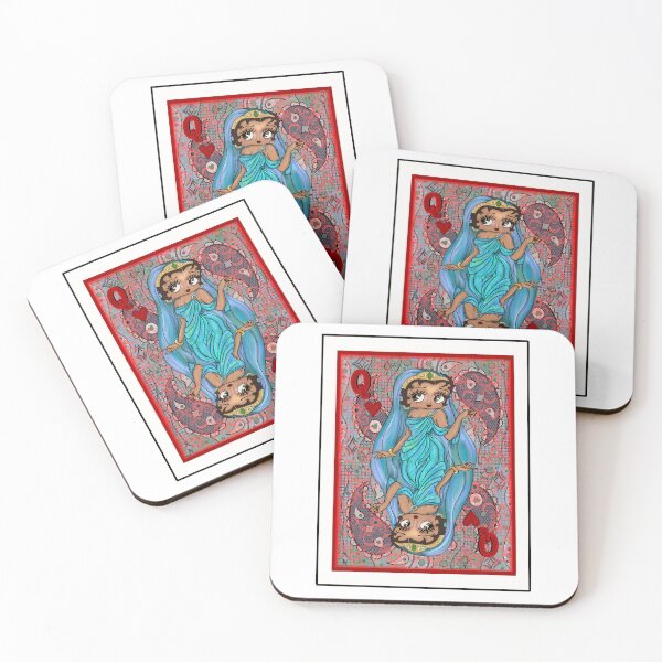 Item preview, Betty Boop Queen of Hearts - Blue designed and sold by The Beauty Brainery.