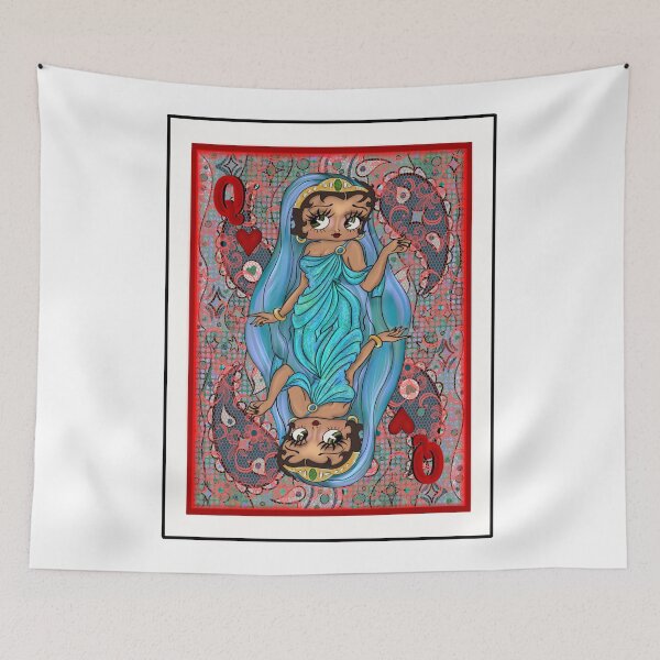 Item preview, Betty Boop Queen of Hearts - Blue designed and sold by The Beauty Brainery.