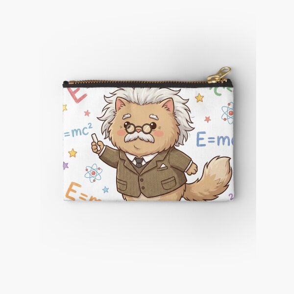 Item preview, Kawaii cartoon genius scientist cat specializing in physics and energy theory designed and sold by TheCoolCatsMx.