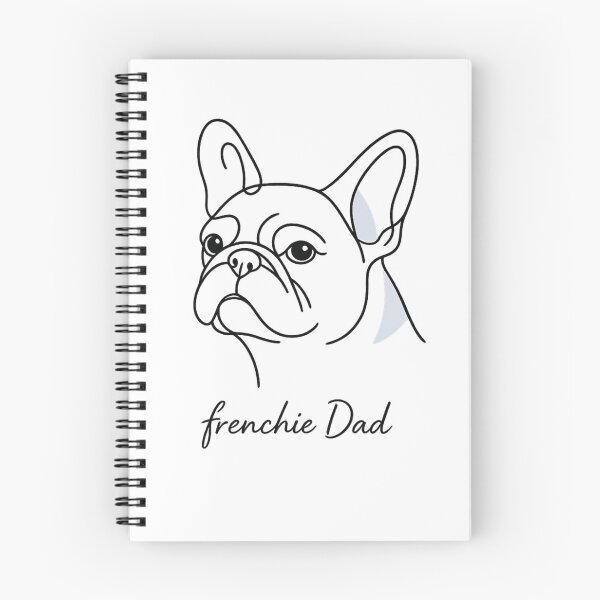Item preview, Frenchie Dad Minimalist Line Art designed and sold by Tee Visions.