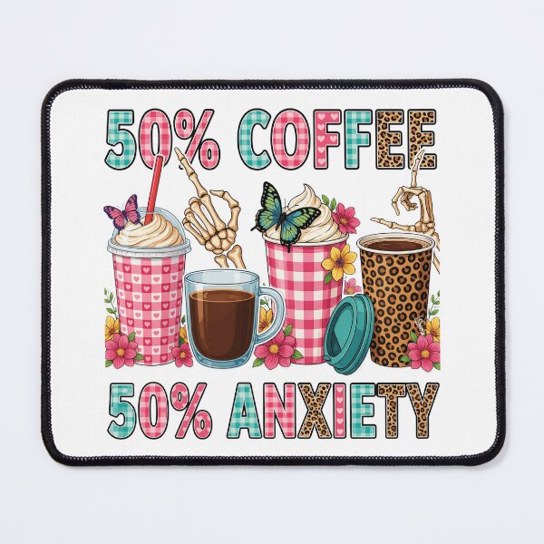 Item preview, 50% Coffee 50% Anxiety designed and sold by pintartipuduran.