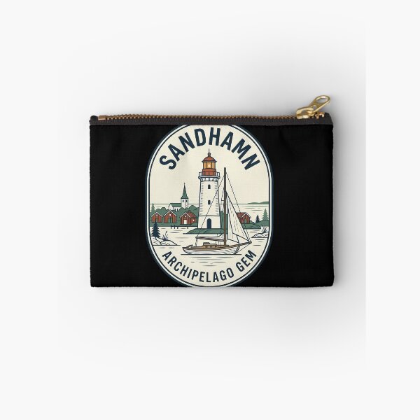 Item preview, Sandhamn Sweden Stockholm Archipelago Vintage Travel Emblem designed and sold by k3rstman1.