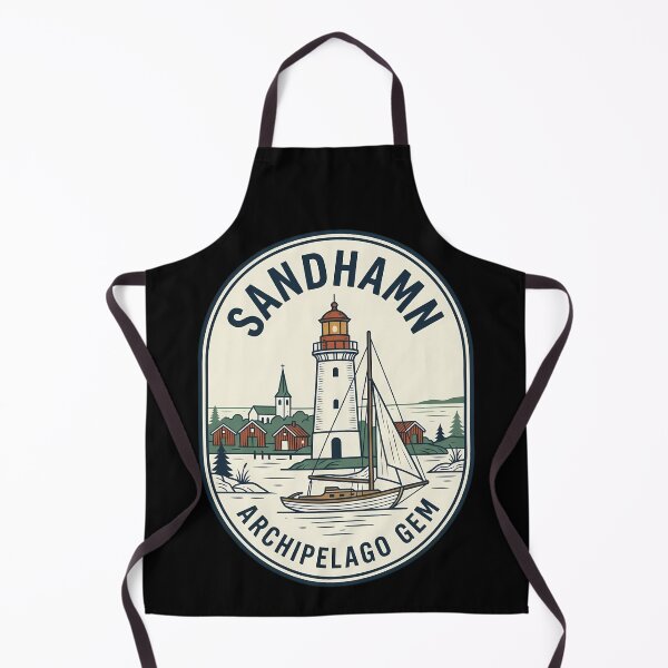 Item preview, Sandhamn Sweden Stockholm Archipelago Vintage Travel Emblem designed and sold by k3rstman1.