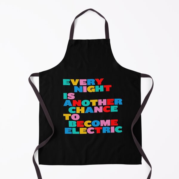 Item preview, Every Night Is Another Chance to Become Electric – Electronic Music & Rave Quote designed and sold by paulo silveira.