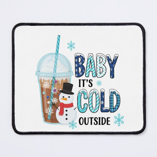 Item preview, Snowman with Iced Coffee designed and sold by pintartipuduran.