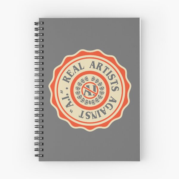Item preview, REAL ARTISTS AGAINST AI designed and sold by remerasnerdas.