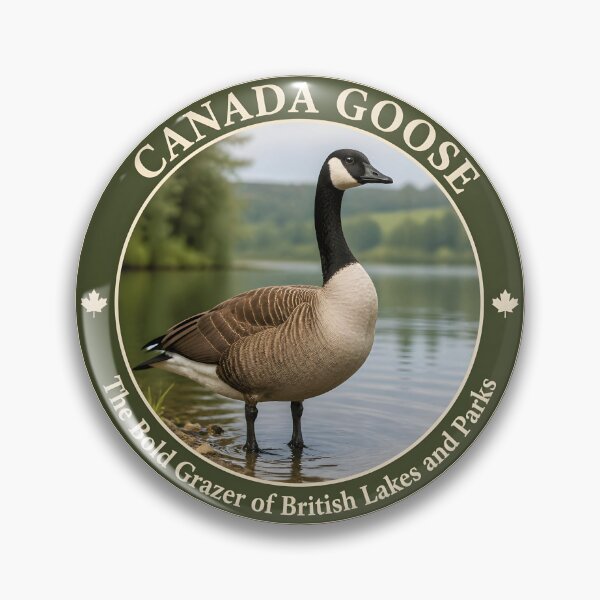 Item preview, CANADA GOOSE     – The Bold Grazer of British Lakes and Parks designed and sold by The Digital Compass.