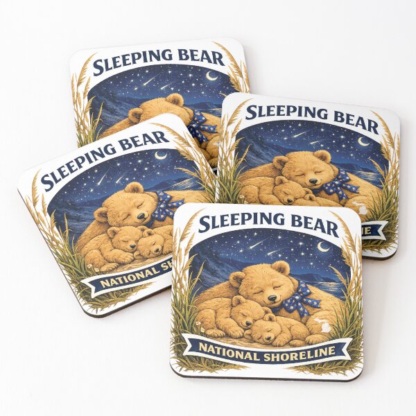 Item preview, Sleeping Bear National Lakeshore | Michigan Nature Artwork designed and sold by FreshWaterWares.