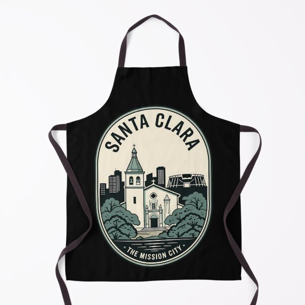 Item preview, Santa Clara California Mission City Vintage Travel Emblem designed and sold by k3rstman1.