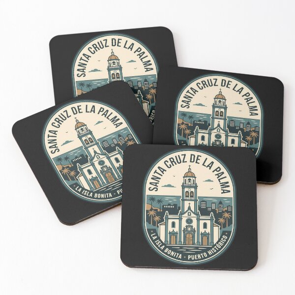 Item preview, Santa Cruz de la Palma Vintage Travel Emblem designed and sold by k3rstman1.