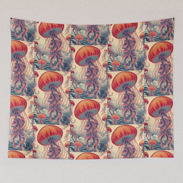 Item preview, Japanese Jellyfish designed and sold by shopnojams.